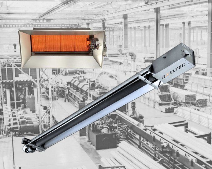 dépannage radiant chauffage industriel