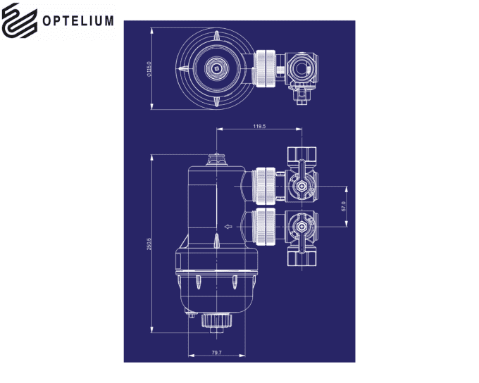 Filtre MagnaClean HP spécial PAC 1"