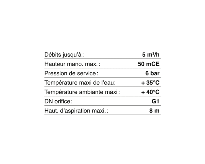 Pompe amorçante inox Salmson Jetson-3-T (triphasé)